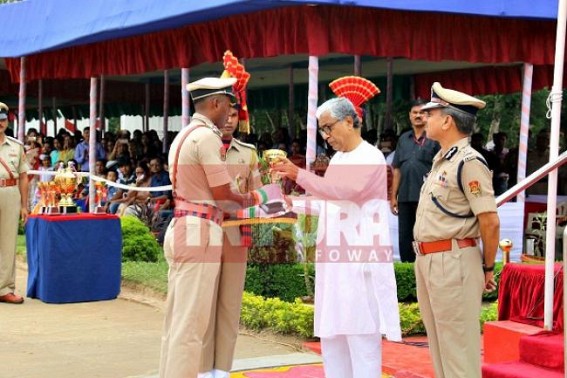 Passing out parade ceremony programme of Sub-Inspectors held